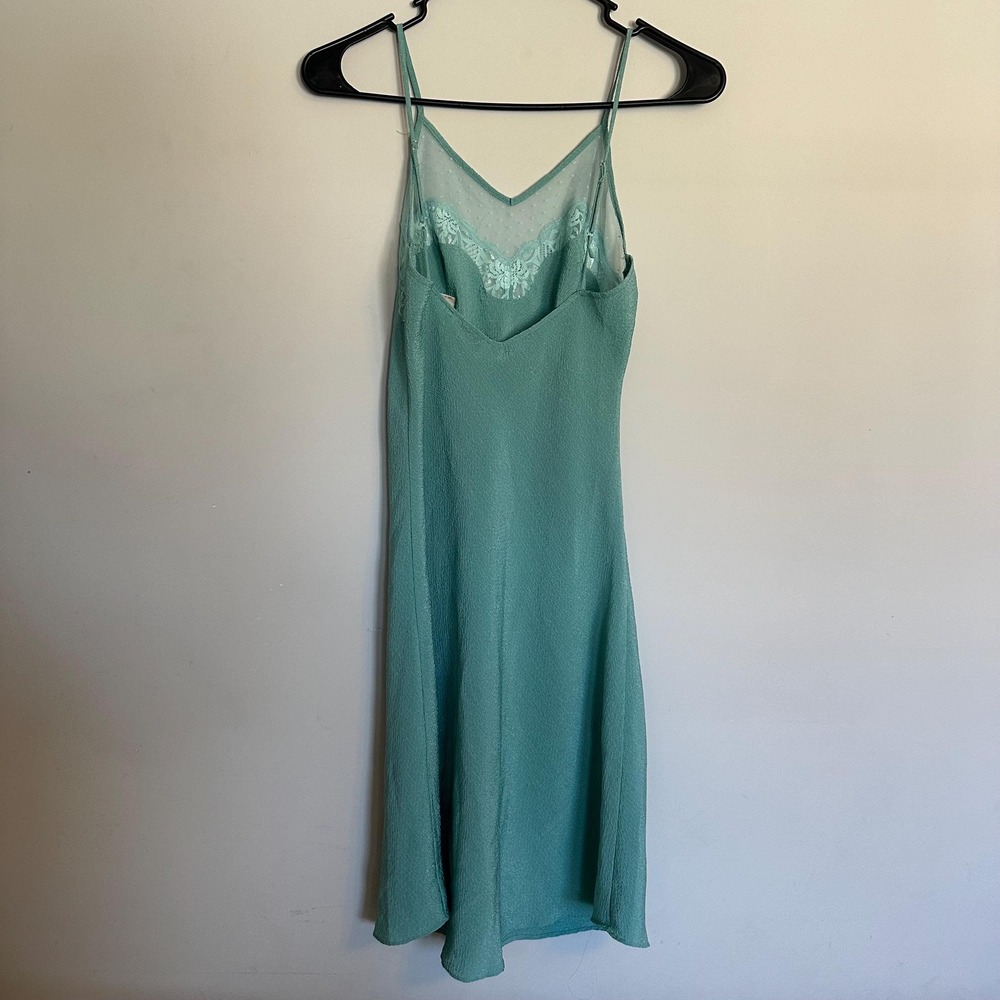 Vintage Victoria Secret Gold Lable Blue Night Dress - Picture 4 of 4